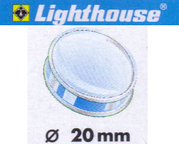 Leuchtturm/Lighthouse Numis coin capsule 20mm ($2)